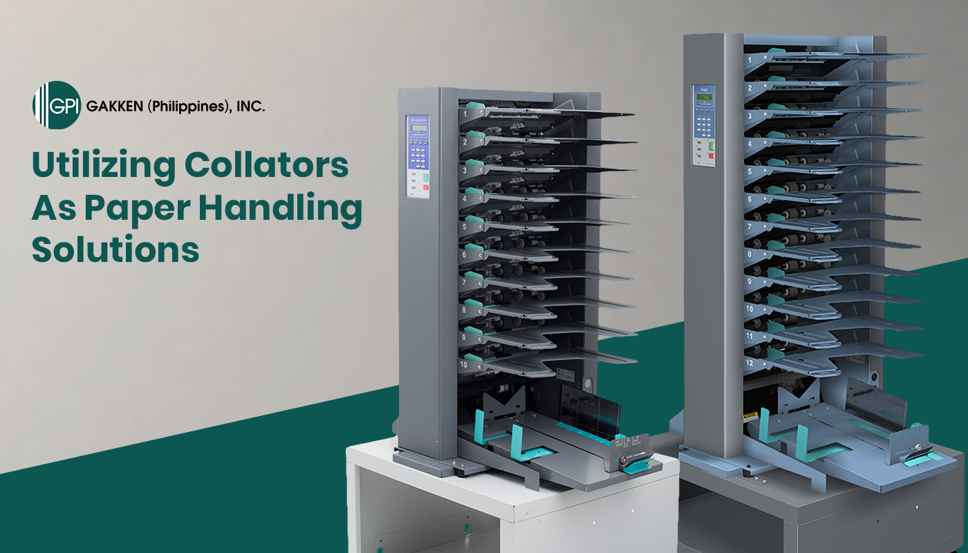 Utilizing Collators As Paper Handling Solutions